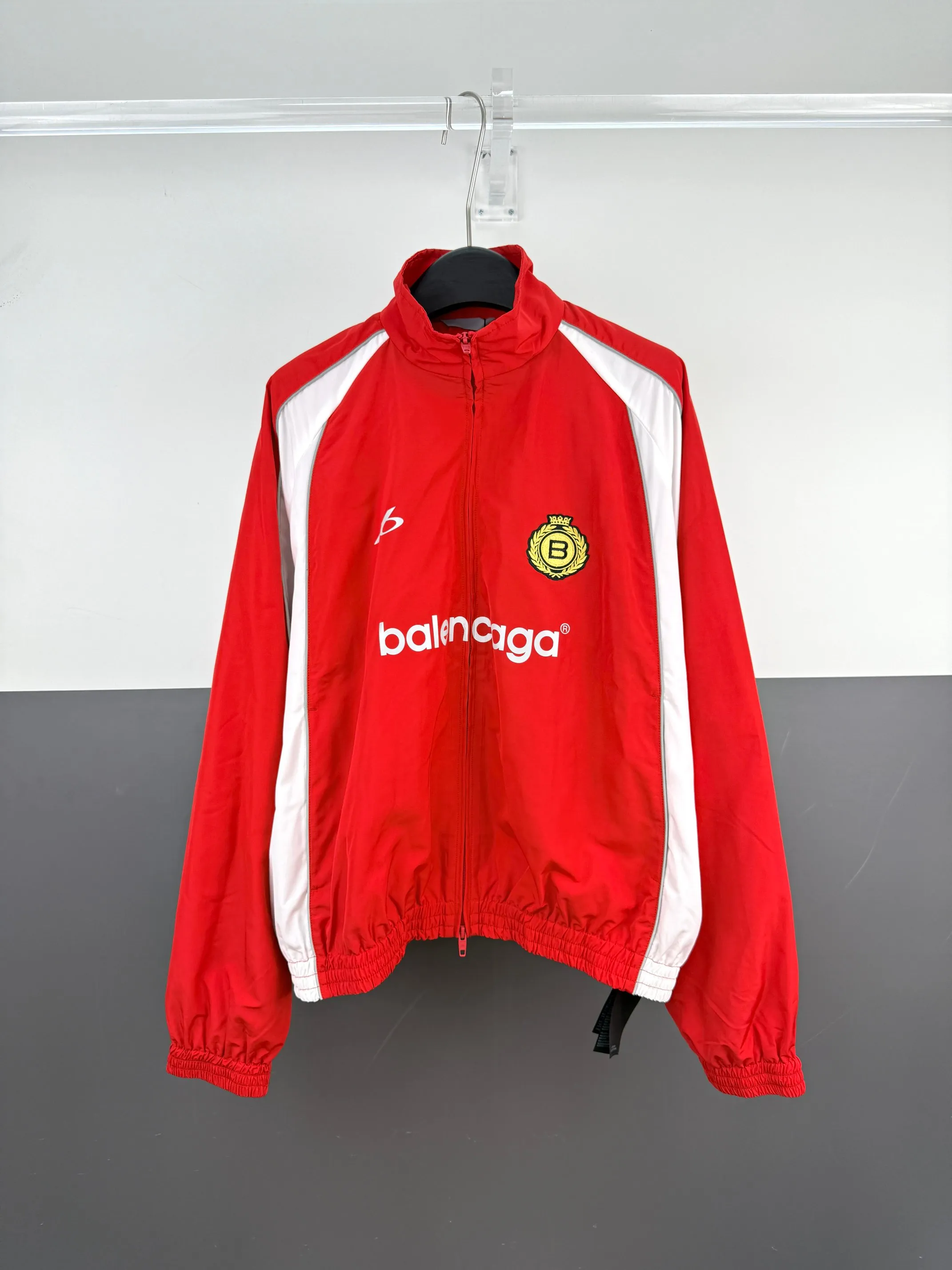 Balenciaga Paris Soccer emblem patchwork jacket XS/S/M/L